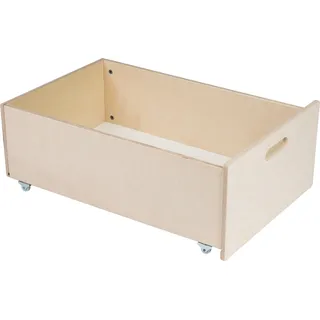 Waldin Schublade für 7in1 Babybett, Kinderbett, KEIN BETT,Natur - Naturbelassen