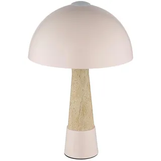 Globo Tischleuchte , Champagner , Metall , 36.5 cm , Ce , Wippschalter , Lampen & Leuchten, Leuchtenserien