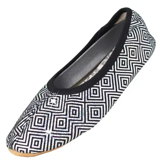 Beck Damen Silver Star Gymnastikschuhe, Schwarz, 37 EU