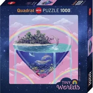 Heye Puzzle Delfine 1000 Teile quadratisch Tiny Worlds