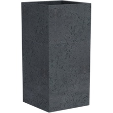 Bild von Pflanzgefäß C-Cube 240 High 28 x 28 x 48 cm stony black