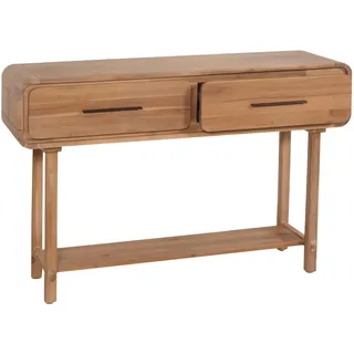 MCW M47-KO Konsolentisch 80x120x35 braun