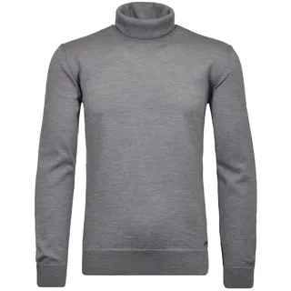 RAGMAN Rollkragenpullover RAGMAN Mittelgrau 56