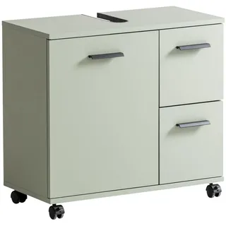 Schildmeyer Palermo Waschbeckenunterschrank 157636, Pistazie, 65,1 x 32,0 x 60,0 cm