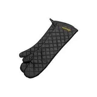 Bartscher unisex Ofenhandschuh 600 schwarz Einheitsgröße, 1 Paar