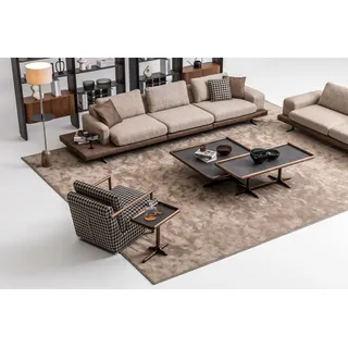 Moderne Sofagarnitur Wohnlandschaft Wohnzimmer Sofas Fünsitzer Sessel Set