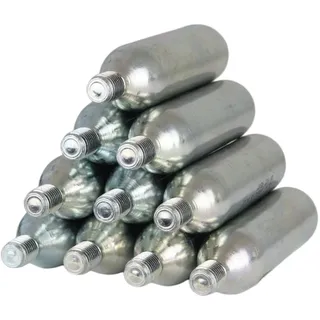 10x Weinschutz-Argonkapseln 6,5g mit 3/8" Gewinde | Länge 8,85 cm
