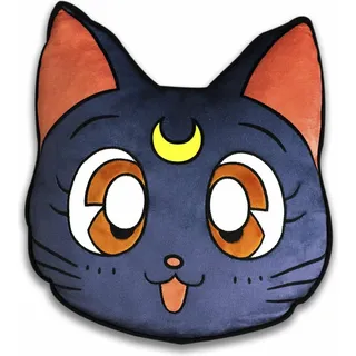 Abysse Moon Luna Cushion 35 x 33 cm Blau