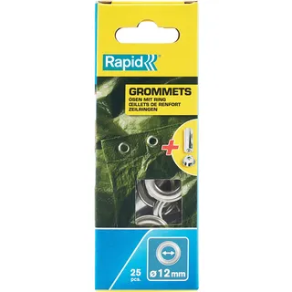 Rapid Ösen Set 12 mm 25 Stück