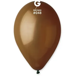 OB Luftballons G90/48 braun 10 Stück