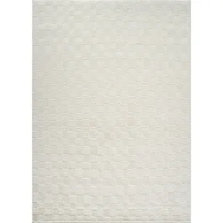 Livabliss Kurzflorteppich Irina 200/275 cm Elfenbein , Weiß , Textil , Kariert , Rechteckig , 200x275 cm , Oeko-Tex® Standard 100 , in verschiedenen Größen erhältlich , Teppiche und Böden, Teppiche