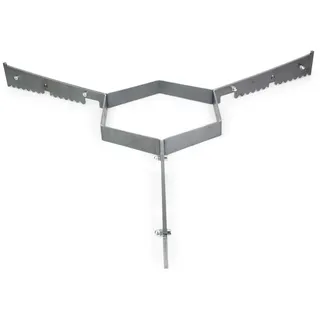 Grillrost.com Das Original Grillrost Ø 100 cm schwarz