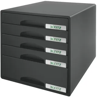 Leitz Schubladenbox Plus 27-tlg. schwarz