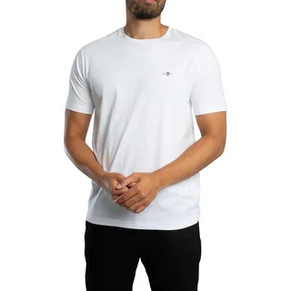 GANT T-Shirt PRINTED ARCHIVE SHIELD TSHIRT weiß L (52/54)