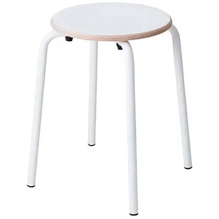 Hocker TabCollege weiß 35x46x35 cm