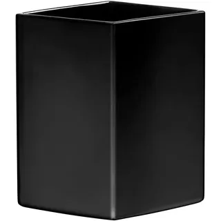 Iittala 1051703 Ruutu Vase, Keramik, Schwarz, 225mm