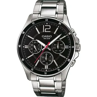 Casio Multi Zifferblatt Armbanduhr Edelstahl 40 mm MTP-1374PD-1AVEF
