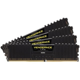 Vengeance LPX schwarz DIMM Kit 32GB, DDR4-3600, CL18-22-22-42 (CMK32GX4M4D3600C18)