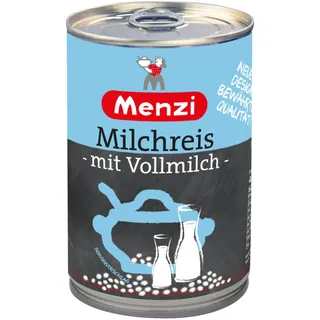 Menzi Milchreis mit Vollmilch Kalt und Warm Rundkornreis 800g