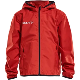 Craft Jacket Rain JR Bright Red 158-164