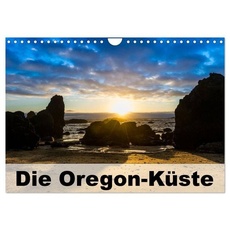 Die Oregon-Küste (Wandkalender 2024 DIN A4 quer), CALVENDO Monatskalender