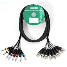 Bild Cables KMCO5XMPPM38 Multicore Kabel 8 x 6,3 mm Klinke stereo auf 8 x XLR male 5 m