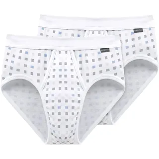 SCHIESSER Slip weiß L 2er Pack