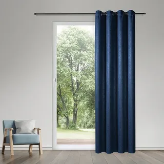 Gerster Grace Ösen 145 x 245 cm Blau/Grau 1 St.