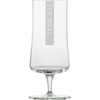 6x Pilsglas 0,3l Biertulpe mit Namens Gravur | 6er Set 0.3 Beer Basic Gläser mit Namen | Spülmaschinenfest | Biergläser + Individuelle Lasergravur - 6 Stück