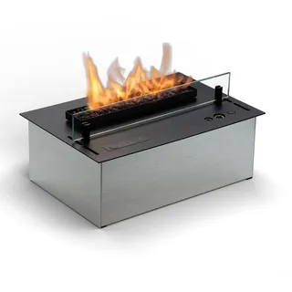 Planika Senso Burner - Automatischer Bioethanol Brenner - Innenraum Feuerstelle - Bio Brennstoff Ethanol - Feuer im Innenraum - Innenkamin Bioethanol - Bioethanol im Innenbereich