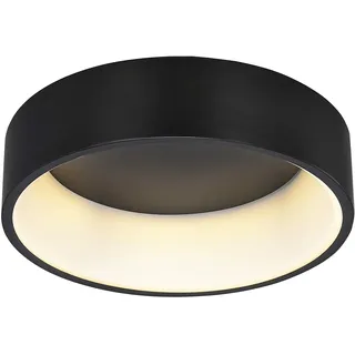WOFI PURE 1-flg. 36 W 36 cm rund schwarz