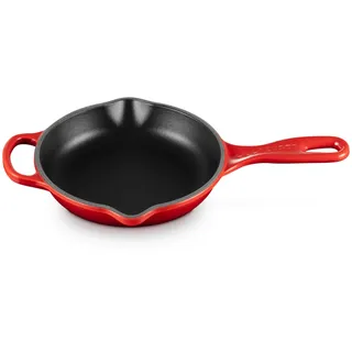 Le Creuset Signature Brat- und Servierpfanne 16 cm kirschrot