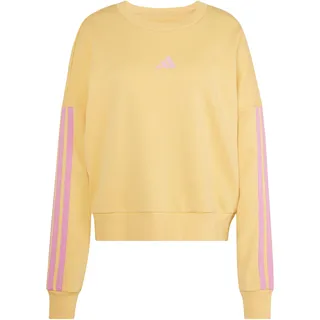 adidas Essentials 3-Stripes Sweatshirt Tropic Bloom/Bronze XL