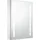 LED-Spiegelschrank grau
