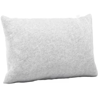 Wolkenfeld Kissenbezug Flanell 70 x 90 cm Grau