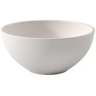 Villeroy & Boch - Artesano Schüssel Rund 24 cm Weiß, Spülmaschinenfest, Mikrowellensicher, Tiefer Teller für Suppen oder Pasta, Schüssel Keramik, Schale, Geschirr, Premium Porzellan