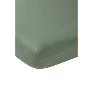 Meyco Spannbettlaken Jersey 90 x 200 cm Waldgrün