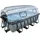 EXIT Stone Pool 400 x 200 x 122 cm inkl. Sandfilteranlage, Poolleiter, Reparaturset, Abdeckung