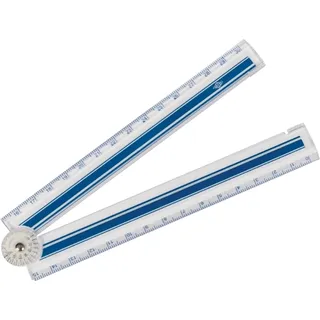 Wedo Wedo, Schneidelineal 15-30 cm, silber