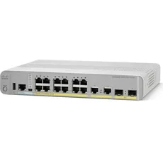 Bild von Catalyst 3560-CX Compact IP Base Desktop Gigabit Managed Switch, 14x RJ-45, 2x SFP (WS-C3560CX-12TC-S)
