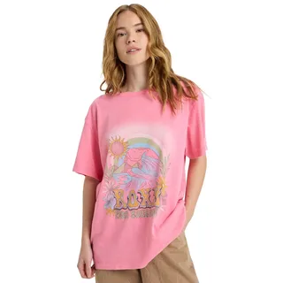 Roxy Oversize-Shirt »Sunnyoversize Optic Wash«, rosa