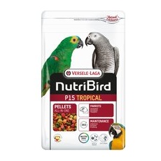 3kg Nutribird P15 Tropical Versele-Laga Hrană păsări