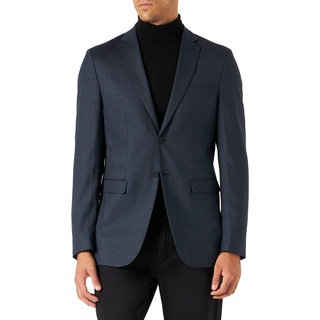 SELECTED HOMME BLACK Men's SLHSLIM-TIMELOGAN Blue STRUC BLZ B NOOS Sakko, Sky Captain/Detail:Structure, 52