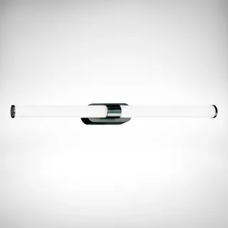 B.K.Licht LED Spiegelleuchte für das Bad mit neutralweißer Lichtfarbe, 55 cm, Spritzwassergeschützte IP44 Spiegellampe für das Badezimmer, LED Wandlampe, Wandleuchte, 9W, Schwarz