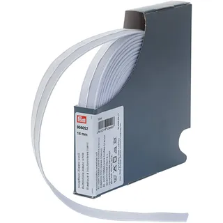 Prym 956052 Knopfloch-Elastic glattes Band 18 mm weiß