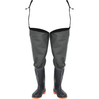 vidaXL Watstiefel Dunkelgrün Gr. 45 - Grün