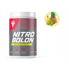 Trec Nutrition Nitrobolon 1er pack x 600g – Pre Workout Formula - Kreatin - Taurin - Arginin - Glutamin - Citrullin - Ergänzung mit Aminosäuren (Tropical)