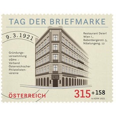 "Tag der Briefmarke 2021" 3,15+1,58 Sondermarke mit Zuschlag
