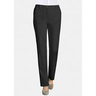 GOLDNER Leichte Baumwoll-Hose ANNA Regular Blau 38
