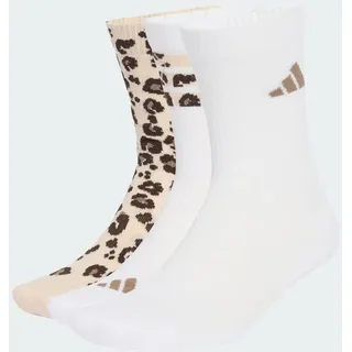adidas Leo Graphic Socken 3 Paar Crystal Linen/Khaki 46-48